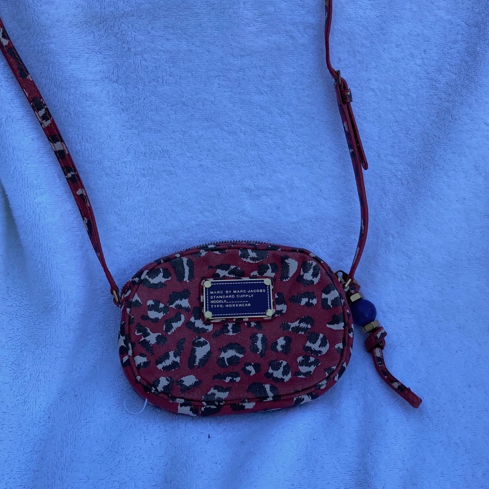 Leopard Marc by Marc Jacobs Mini Crossbody Bag